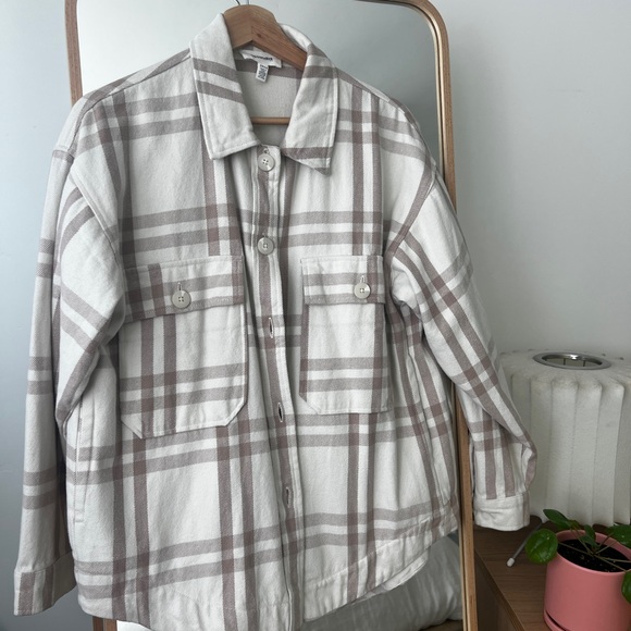 Splendid Jackets & Blazers - Splendid Plaid Jacket/Blouse